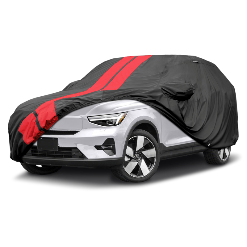 Volvo C40 Recharge 2022-2024 Black Red Pro Series SUV Cover