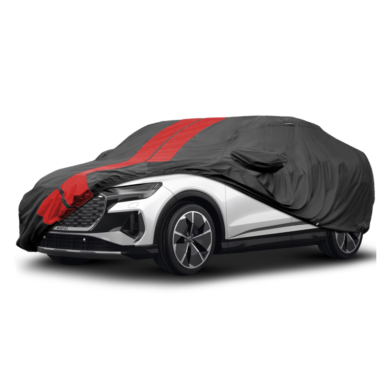 Audi Q4 e-tron 2022-2026 Black Red Pro Series SUV Cover