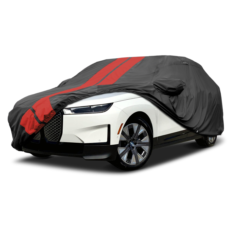 BMW iX 2022-2026 Black Red Pro Series SUV Cover