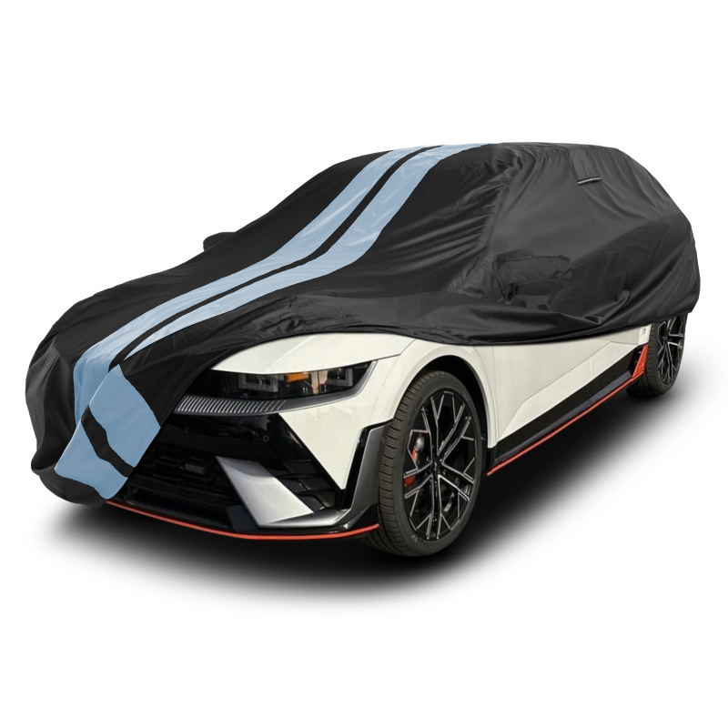 Hyundai Ioniq 6 Black Gray Pro Series Car Cover