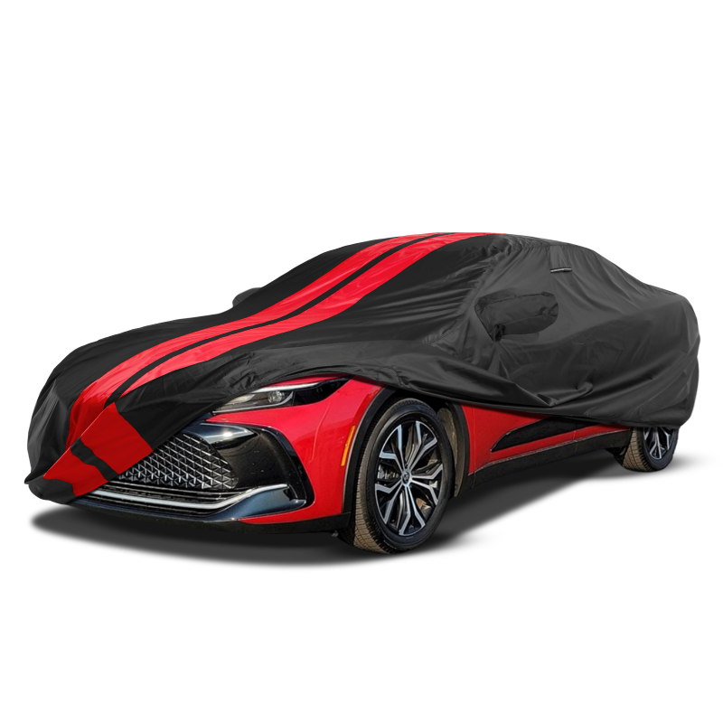 Toyota Crown 2023-2026 Black Red Pro Series Car Cover