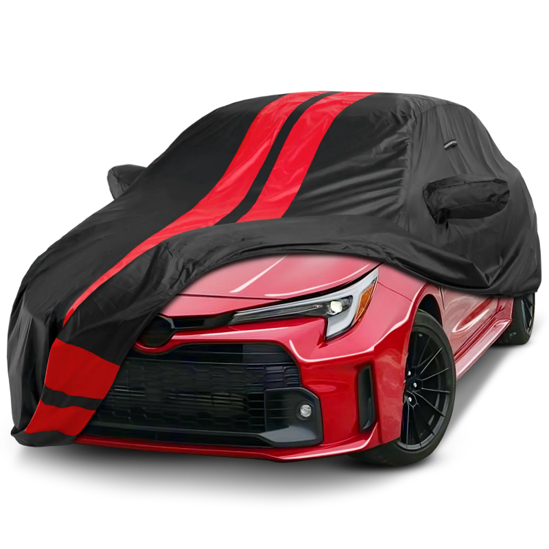 Toyota GR 2020-2026 Black Red Pro Series Car Cover