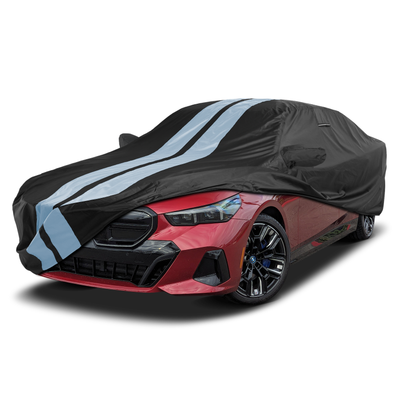 BMW i3,i4,i5,i7,i8 2014-2026 Black Gray Pro Series Car Cover