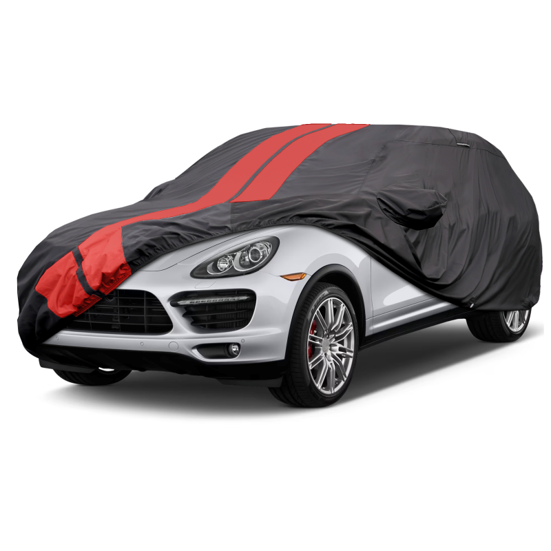Porsche Cayenne, Cayenne Coupe Black Red Pro Series SUV Cover