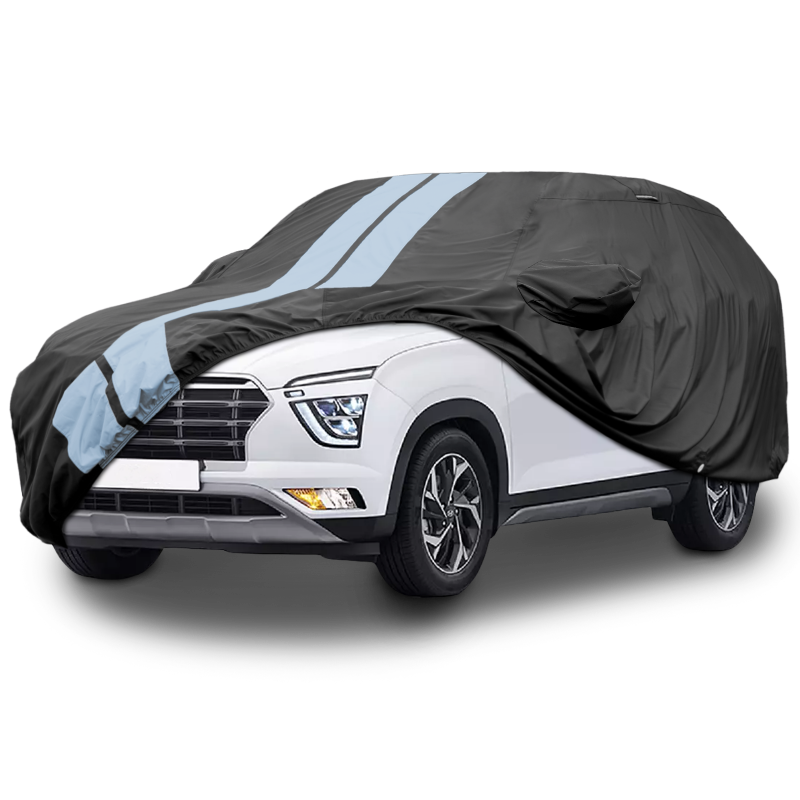 Hyundai Creta 2016-2024 Black Gray Pro Series SUV Cover