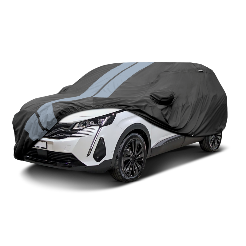 Peugeot 2008, 3008, 5008 2014-2024 Black Gray Pro Series SUV Cover