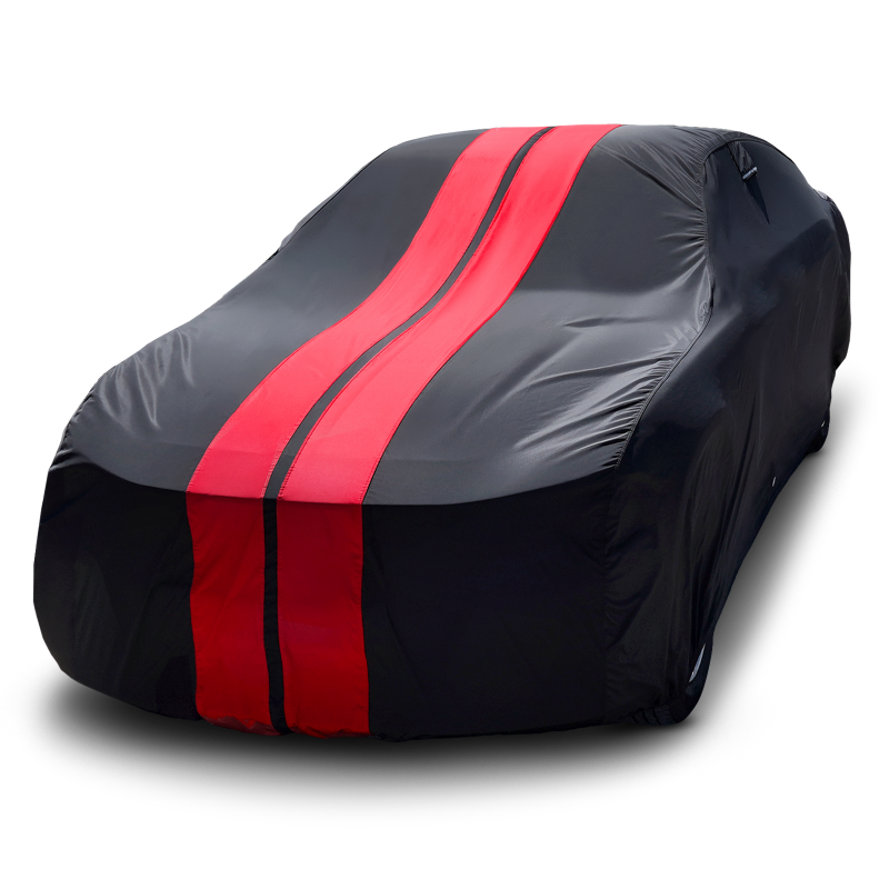 Dodge Charger Black Red Pro Series Car Cover