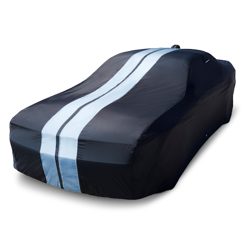 Dodge Challenger Black Gray Pro Series Car Cover
