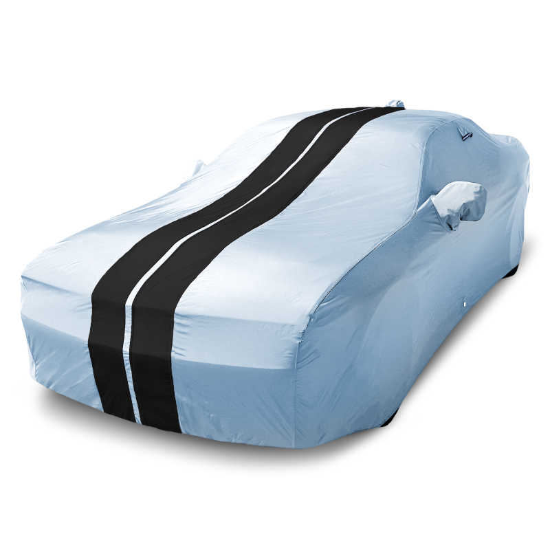 Dodge Challenger Gray Black Pro Series Car Cover