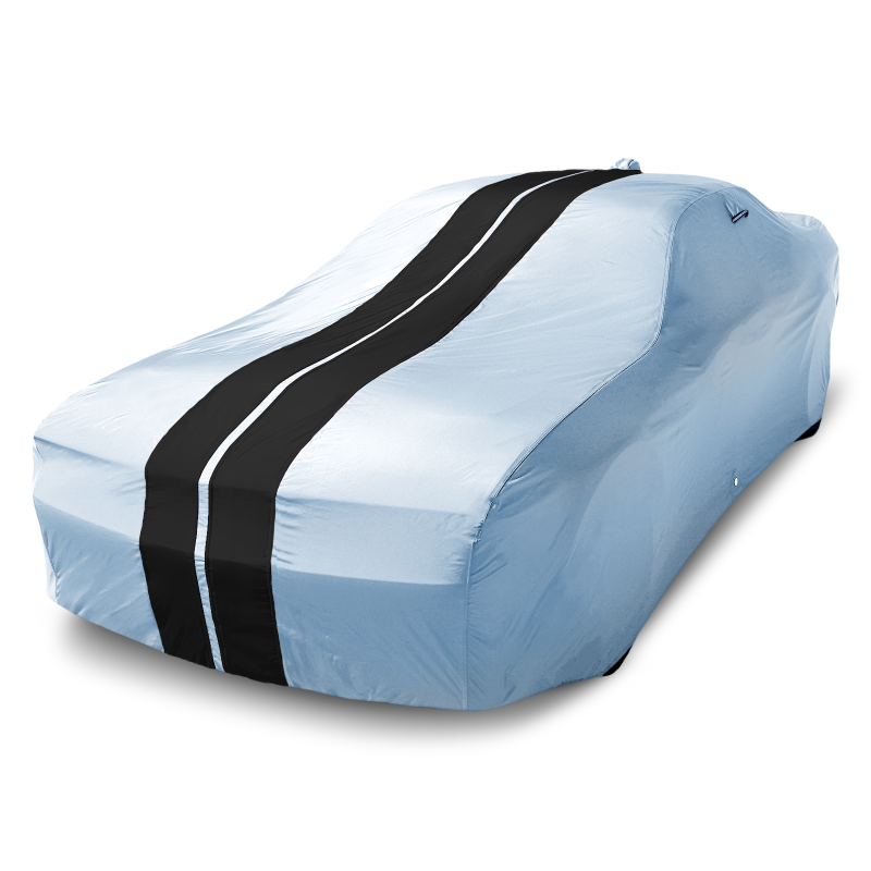 Dodge Challenger Gray Black Pro Series Car Cover
