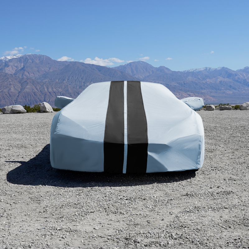 Chevrolet Corvette Gray Black Pro Series Car Cover