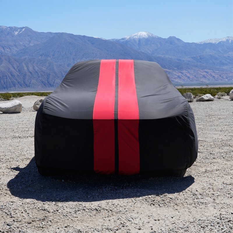 Dodge Charger Black Red Pro Series Car Cover