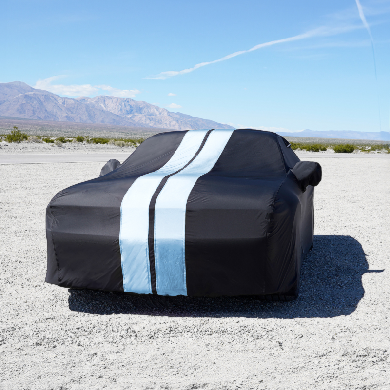 Dodge Challenger Black Gray Pro Series Car Cover
