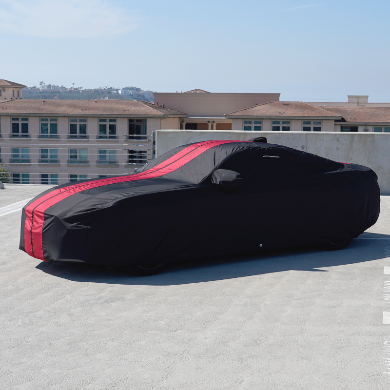 Ford Mustang Shelby Black Red Pro Series Car Cover