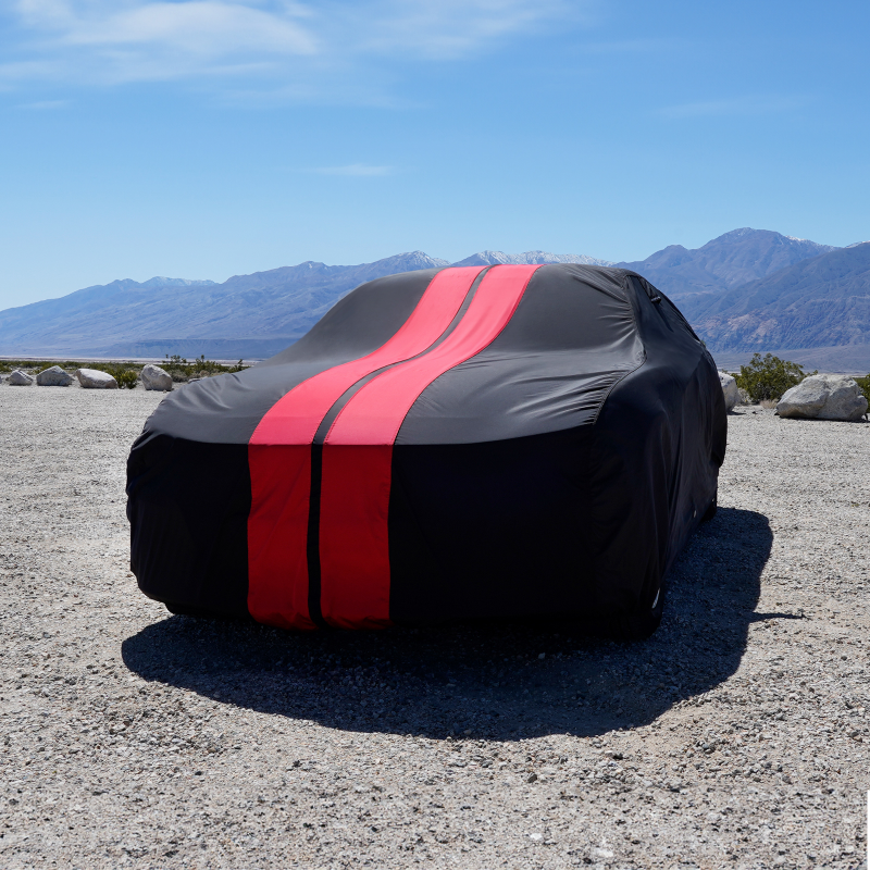 Dodge Charger Black Red Pro Series Car Cover
