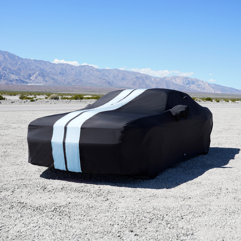 Dodge Challenger Black Gray Pro Series Car Cover