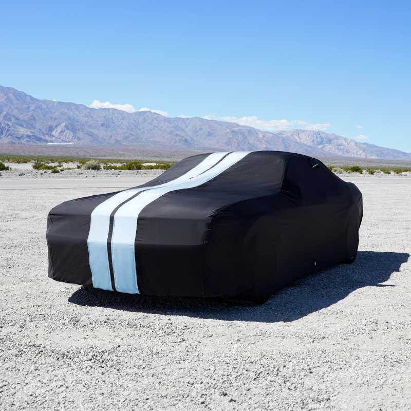 Dodge Challenger Black Gray Pro Series Car Cover