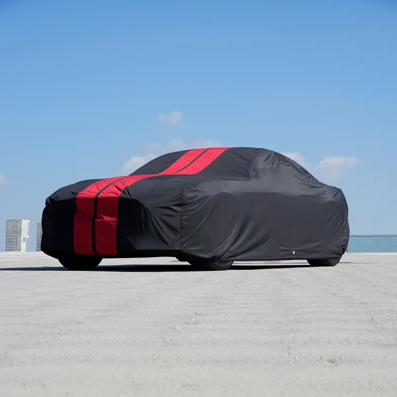 Ford Mustang Black Red Pro Series Car Cover