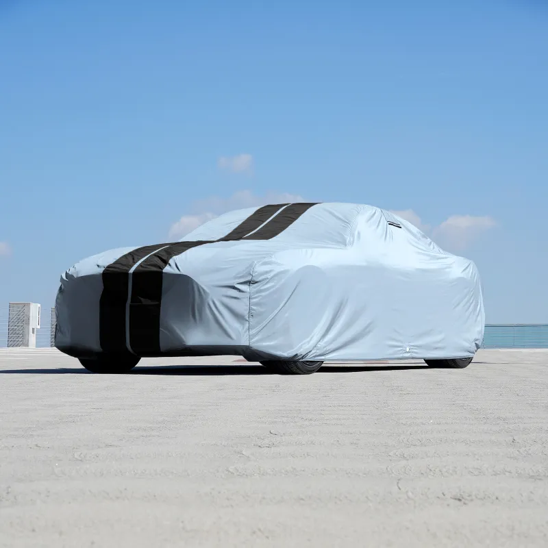 Ford Mustang Gray Black Pro Series Car Cover