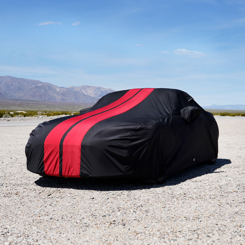 Mazda Miata MX-5 Black Red Pro Series Car Cover