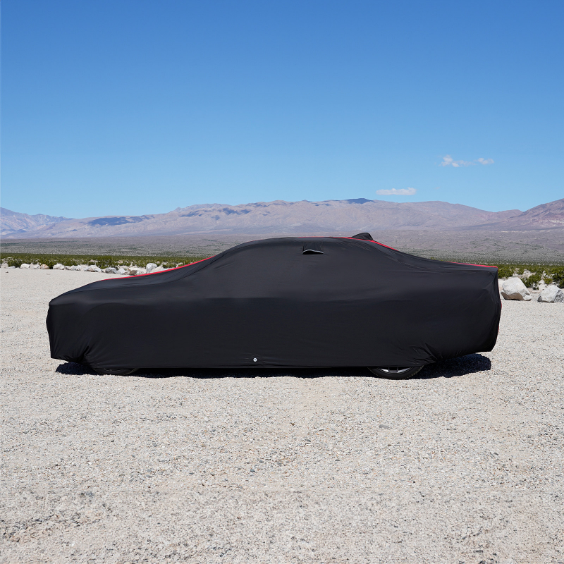 Dodge Challenger Black Red Pro Series Car Cover