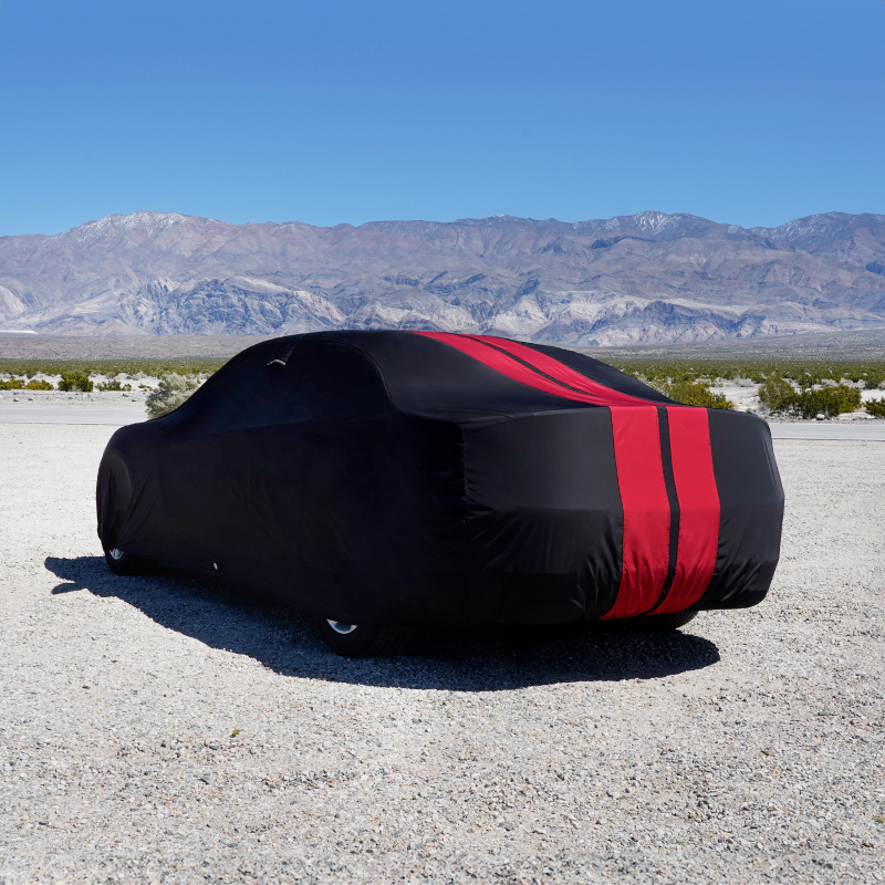 Dodge Charger Black Red Pro Series Car Cover