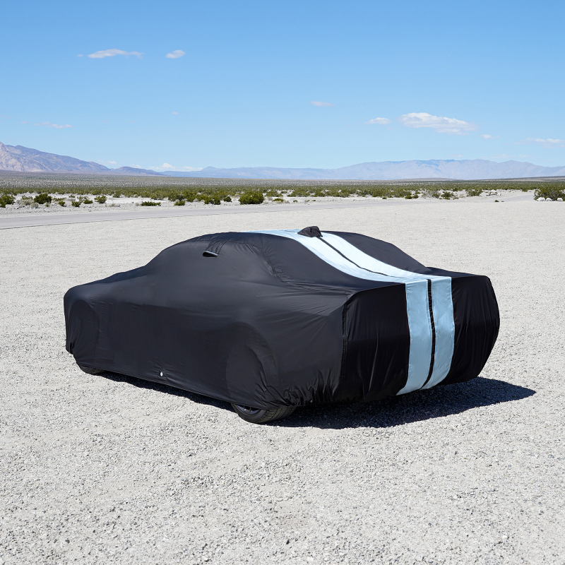 Dodge Challenger Black Gray Pro Series Car Cover