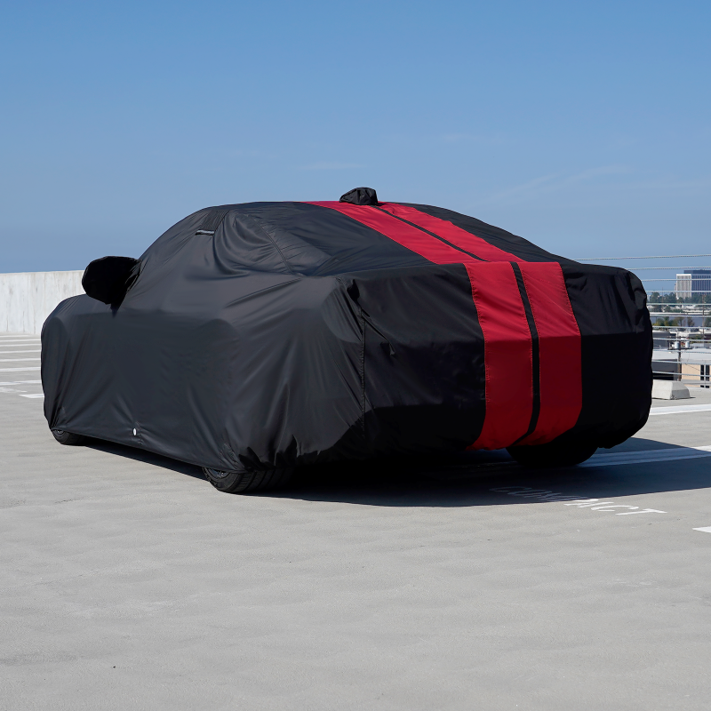 Ford Mustang Shelby Black Red Pro Series Car Cover
