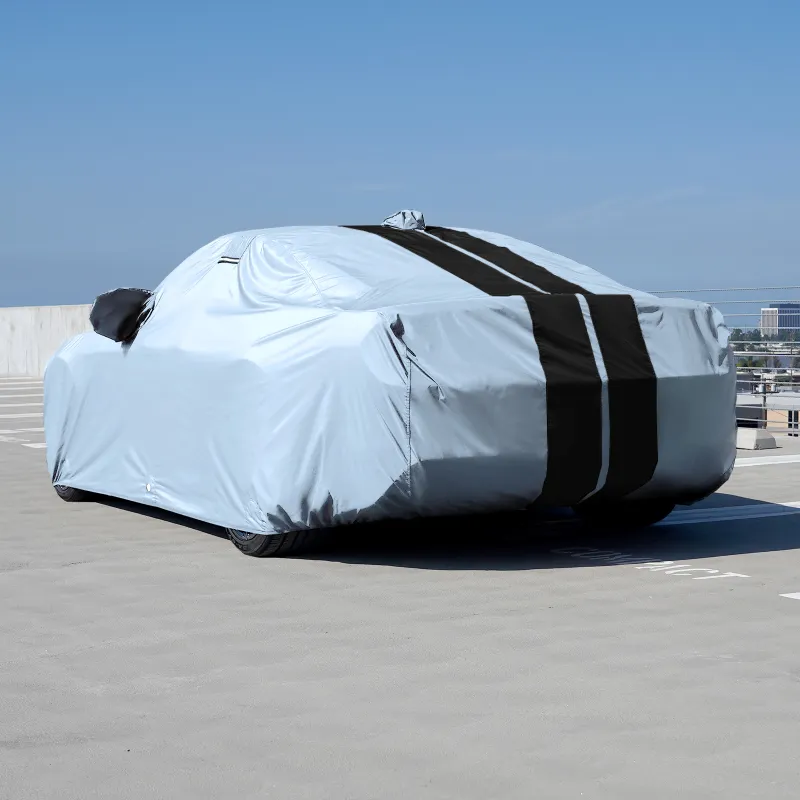 Ford Mustang Shelby Gray Black Pro Series Car Cover