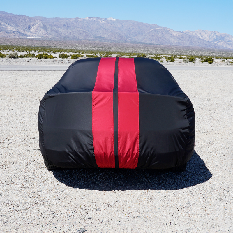 Dodge Charger Black Red Pro Series Car Cover