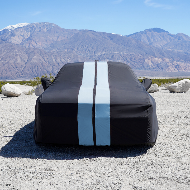 Dodge Challenger Black Gray Pro Series Car Cover