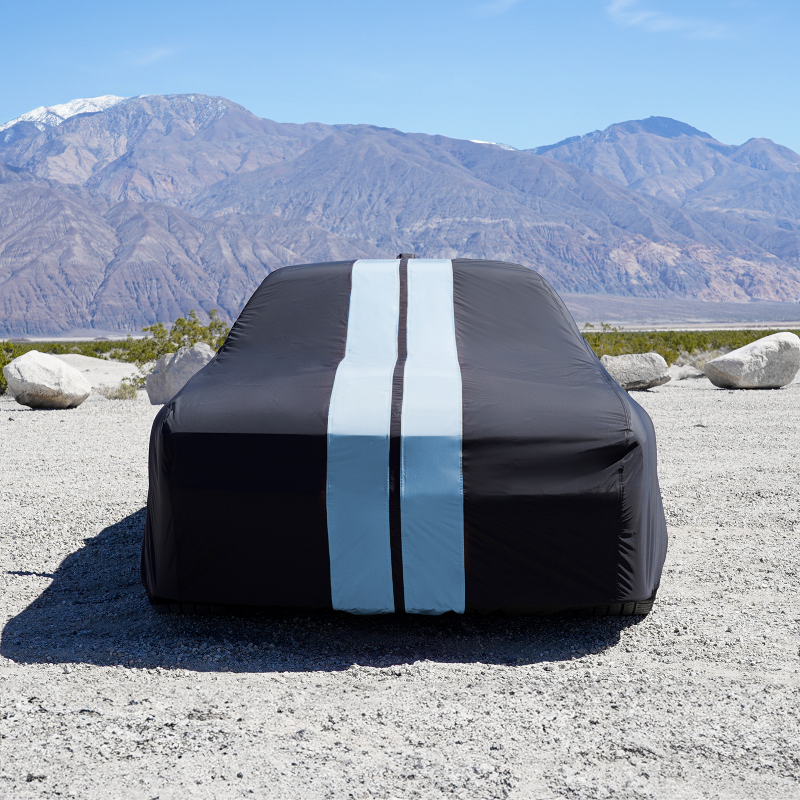 Dodge Challenger Black Gray Pro Series Car Cover