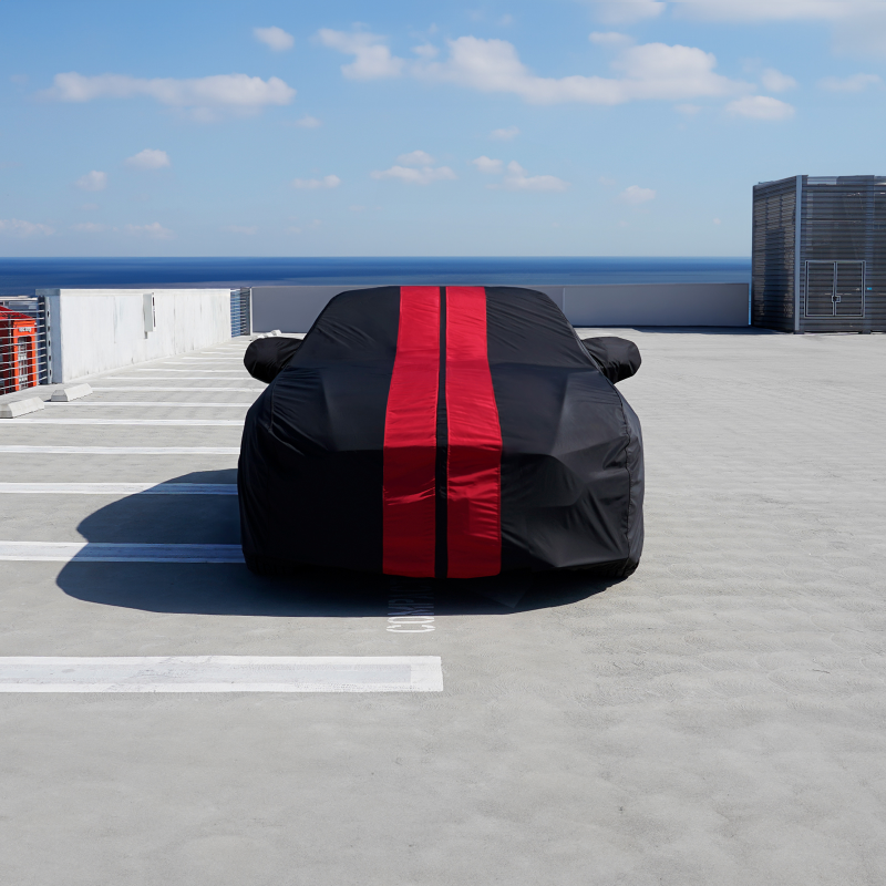 Ford Mustang Shelby Black Red Pro Series Car Cover