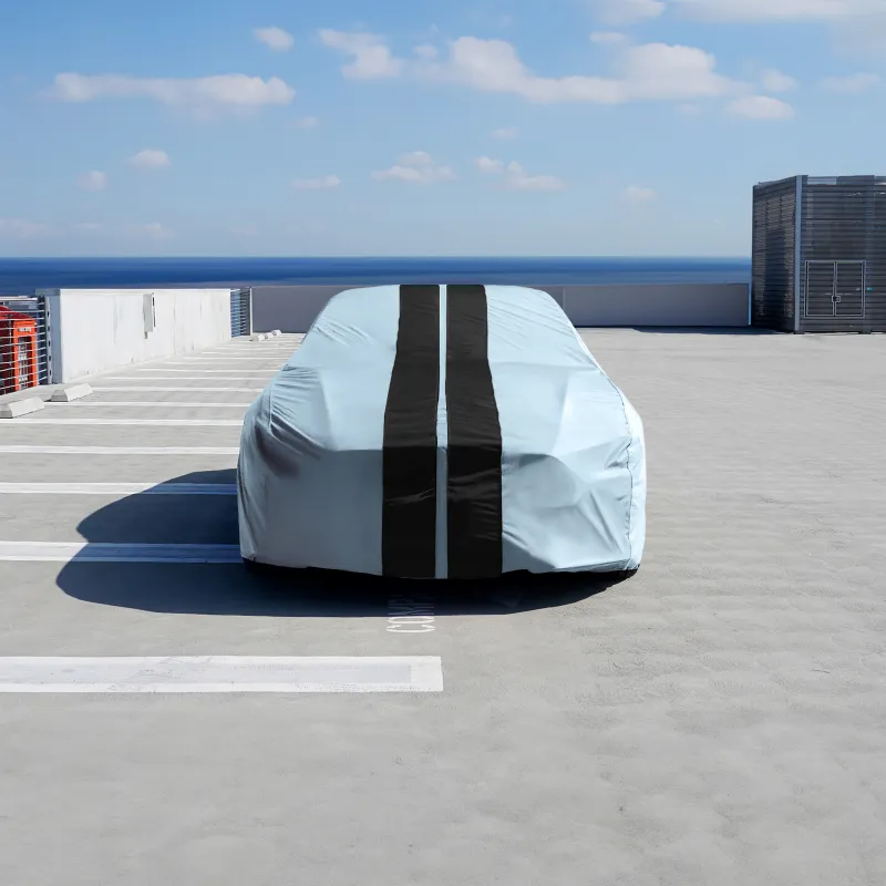 Ford Mustang Gray Black Pro Series Car Cover