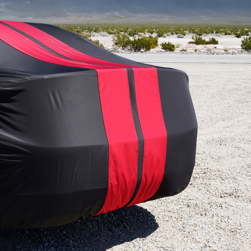 Dodge Charger Black Red Pro Series Car Cover