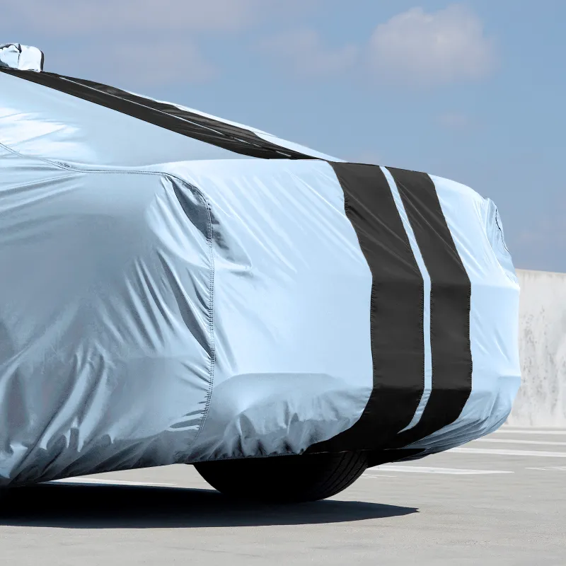 Ford Mustang Gray Black Pro Series Car Cover