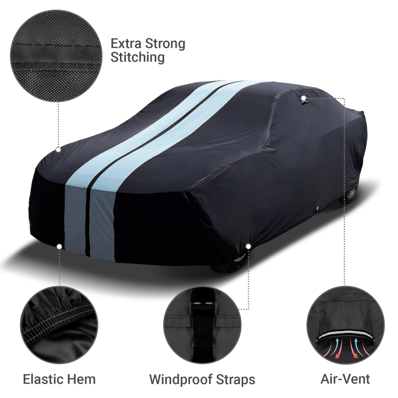 Dodge Charger Black Gray Pro Series Car Cover