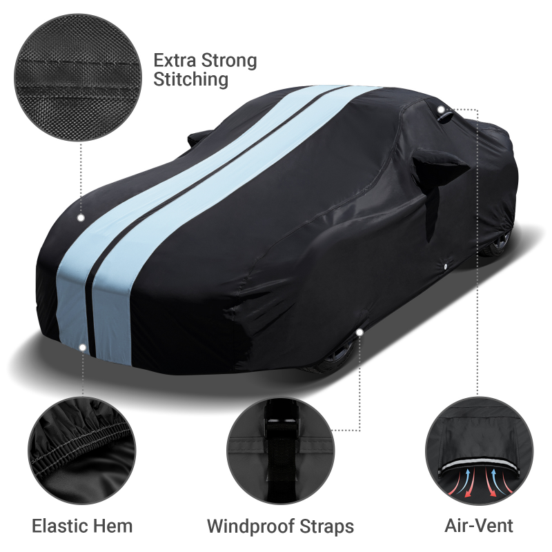 Mazda Miata MX-5 Black Gray Pro Series Car Cover