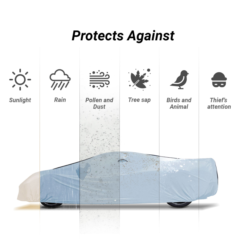 Chevrolet Corvette Gray Black Pro Series Car Cover
