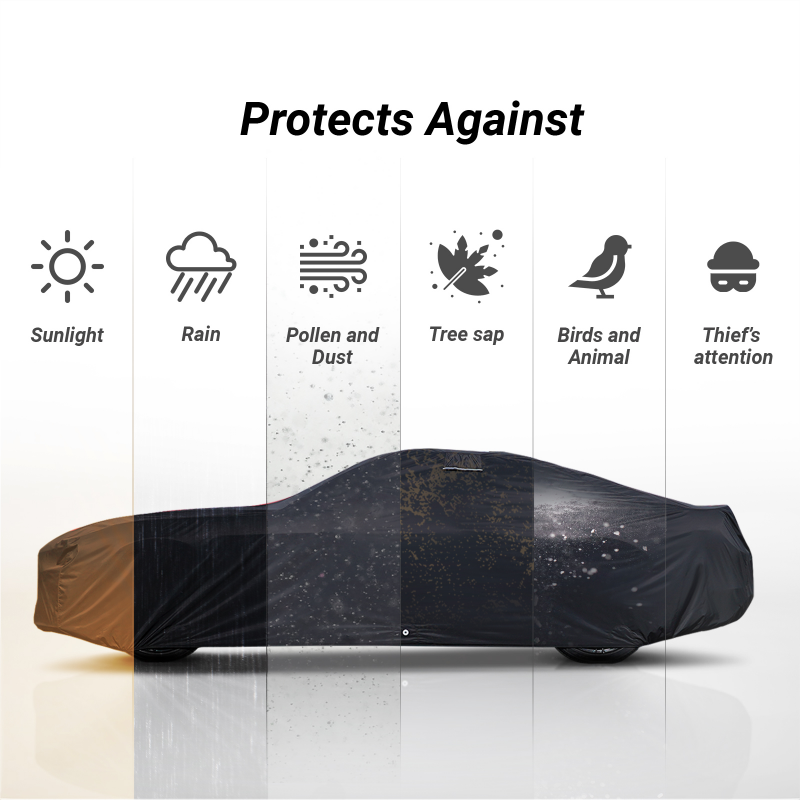 Volvo 1800 1961-1973 Black Gray Pro Series Car Cover