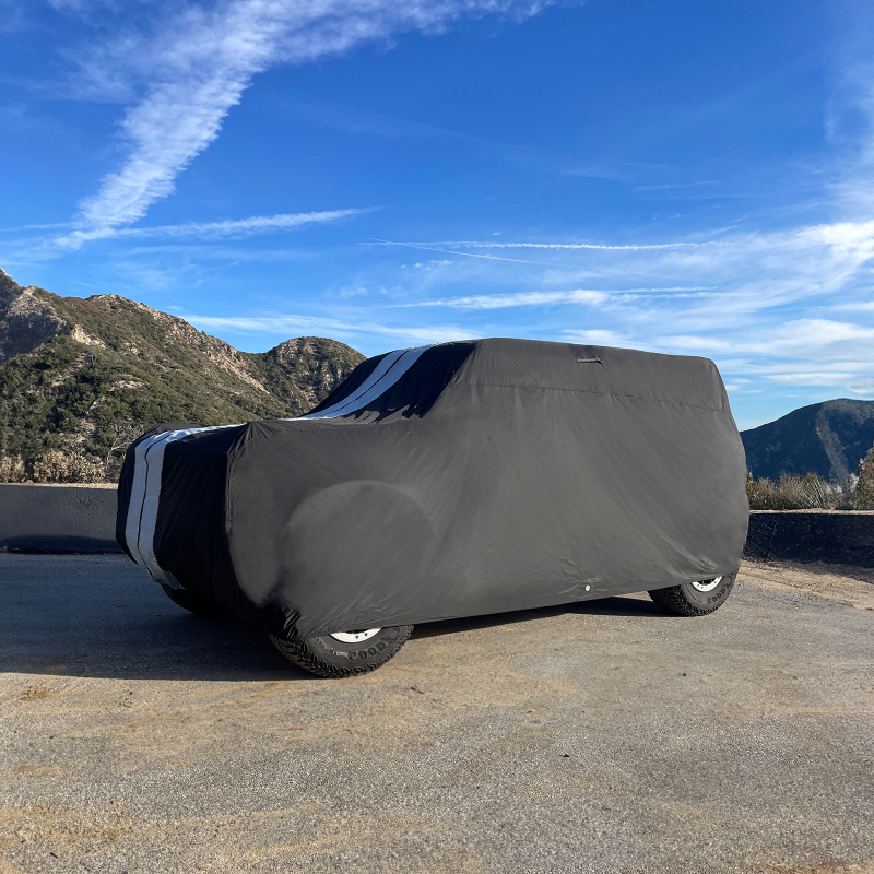 Ford Bronco Black Gray Pro Series SUV Cover