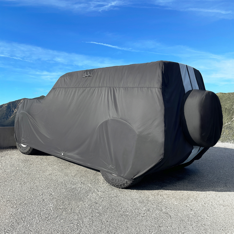 Ford Bronco Black Gray Pro Series SUV Cover