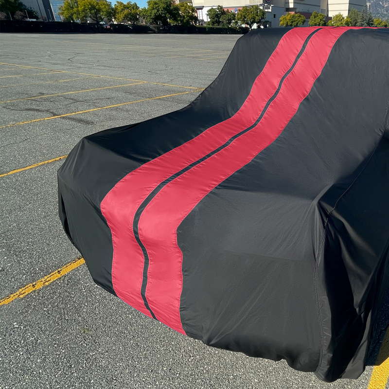 Ford Bronco Black Red Pro Series SUV Cover