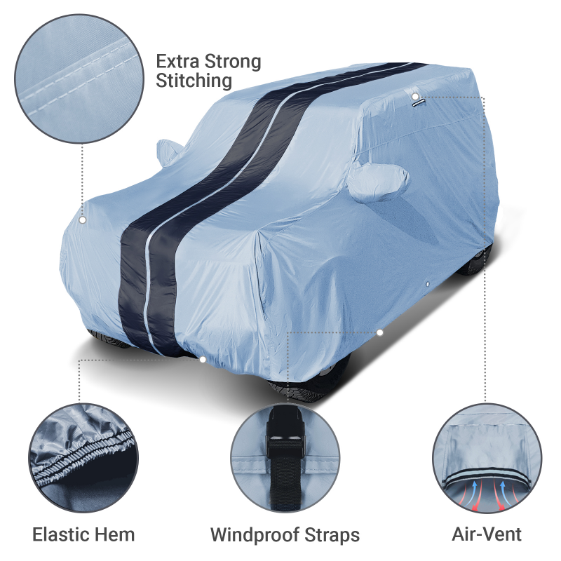 Ford Bronco Gray Black Pro Series SUV Cover