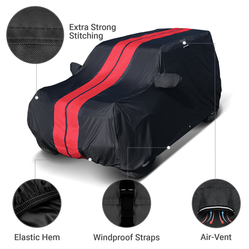 Acura RDX Black Red Pro Series SUV Cover