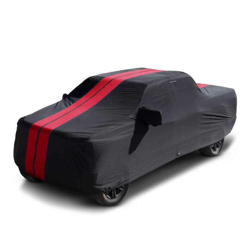 GMC Canyon Black Red Pro Series Truck Cover