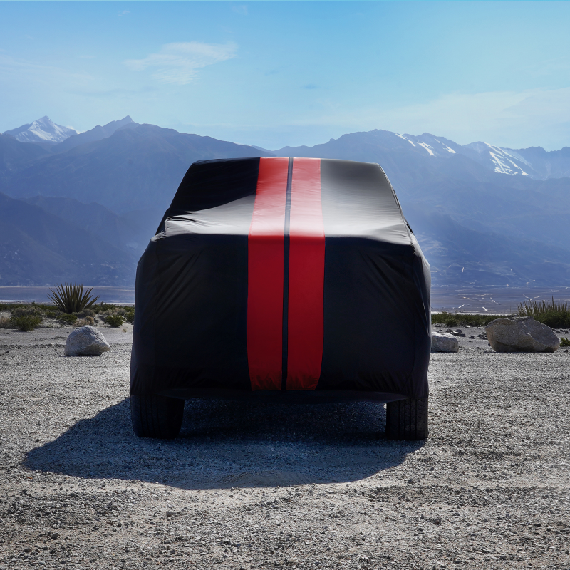 Ford F-100 1973-1983 Black Red Pro Series Truck Cover