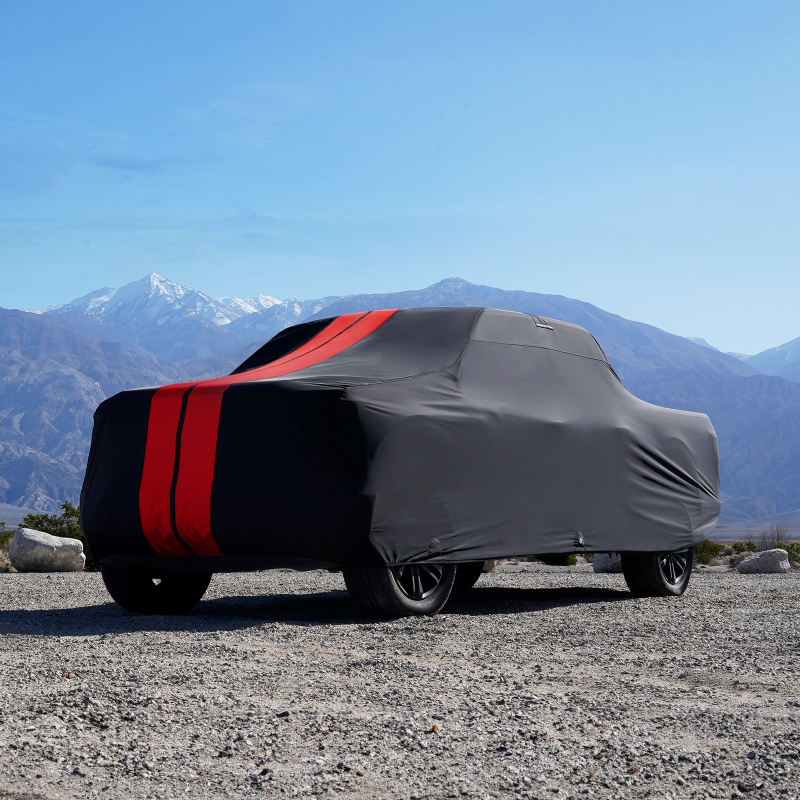 Ford F-100 1973-1983 Black Red Pro Series Truck Cover