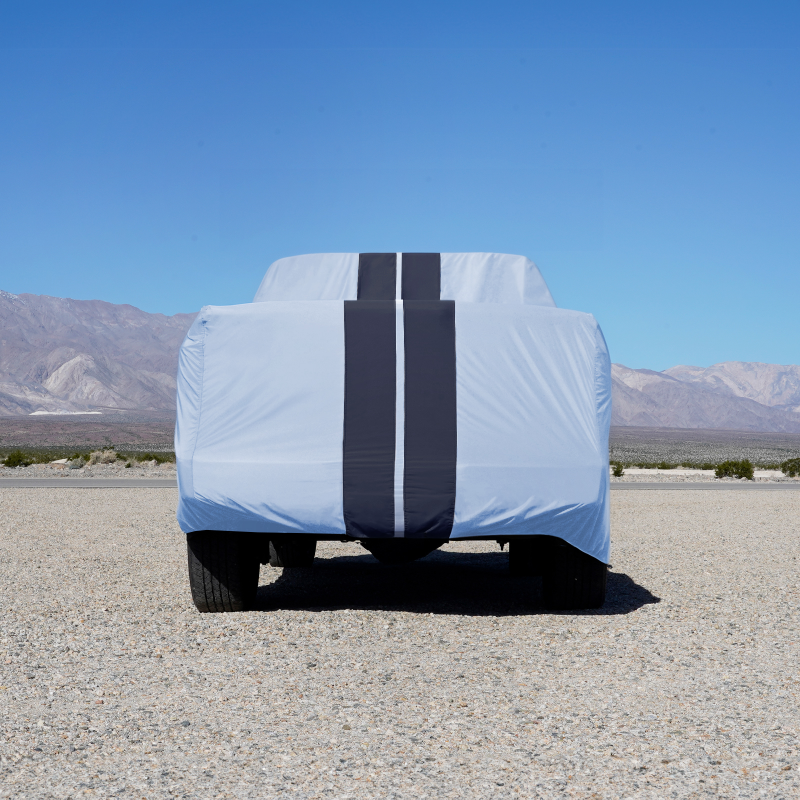 Ford F-350 Gray Black Pro Series Truck Cover