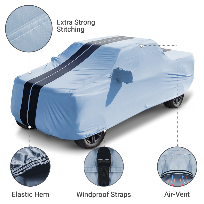 Ford F-150 Gray Black Pro Series Truck Cover